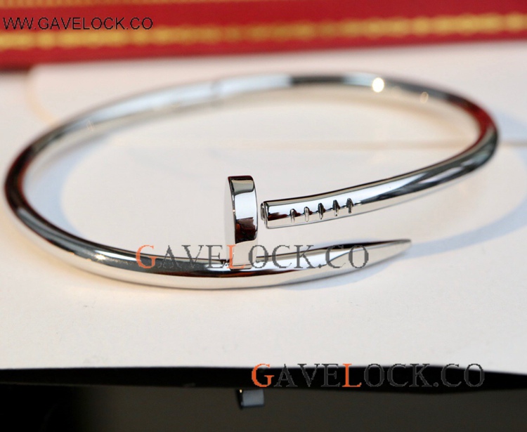 Cartier Bracelet Nail Silver Stainless Steel - Logo is Inside